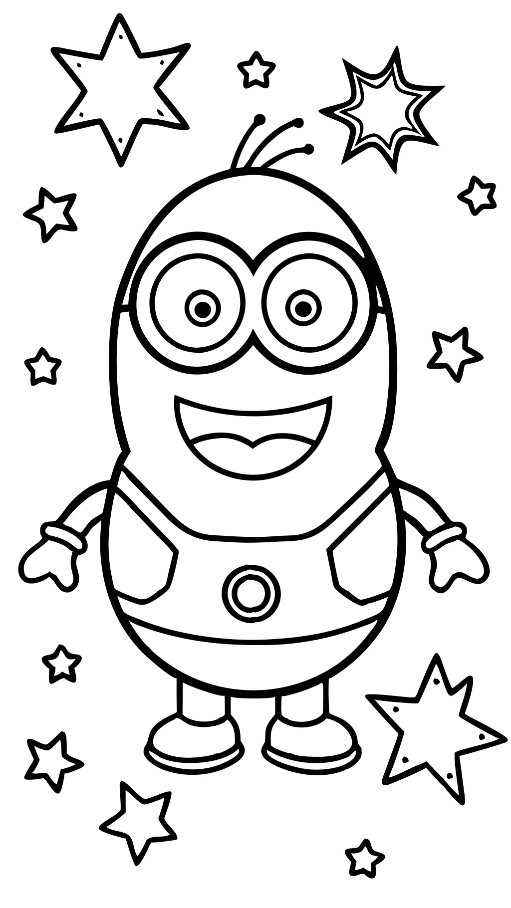 page de couleur Minion